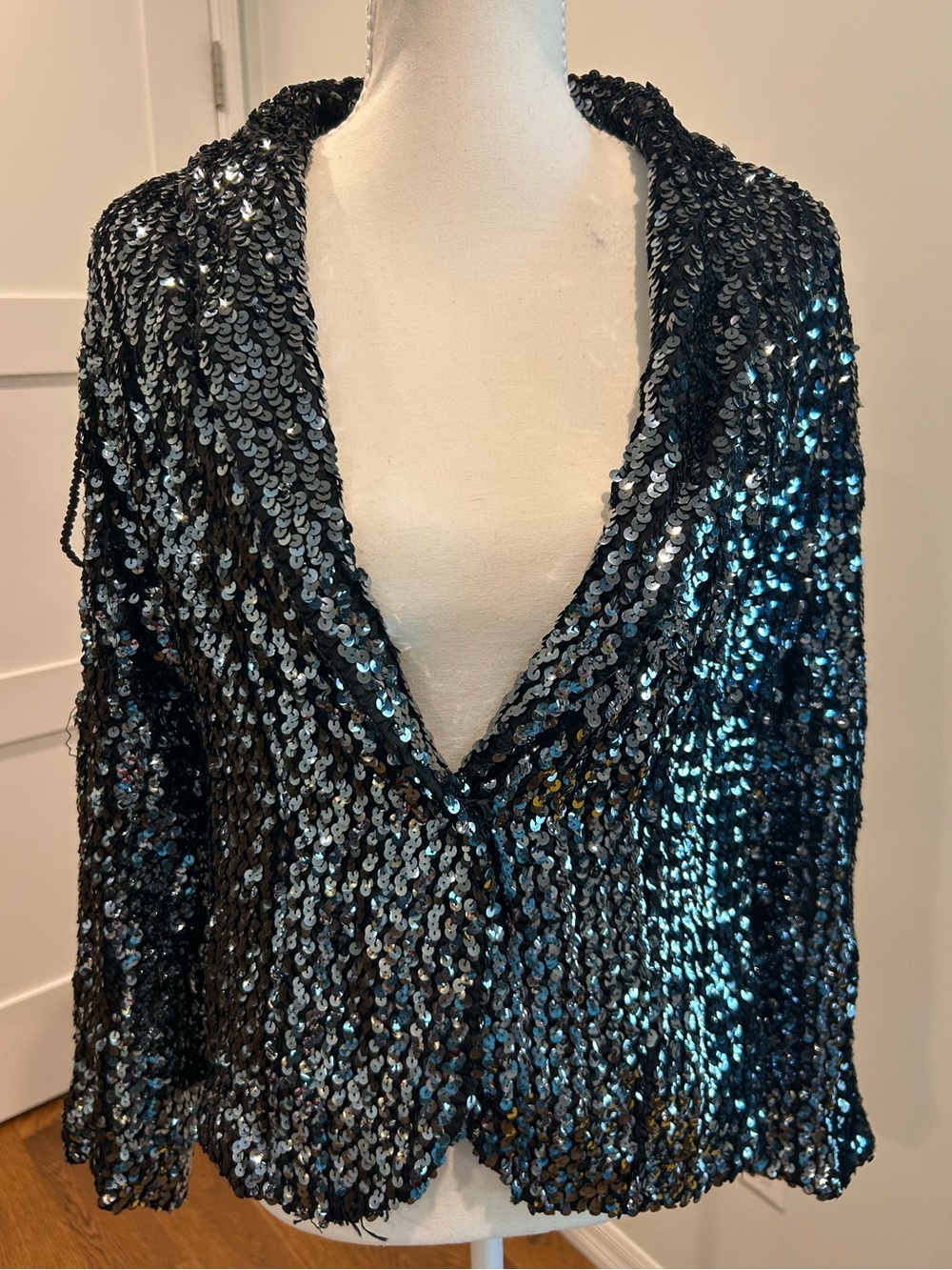 Vintage Saks Fifth Avenue Heavy Sequin Blazer